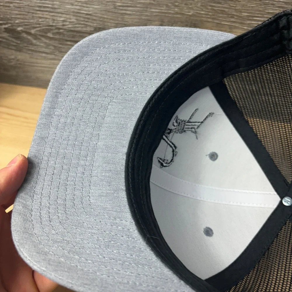 Vocelka Fishing Hat‎ Cap Snapback Gray XL Adjustable Outdoors